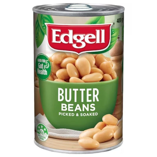 [Expiry Date: 30/07/2028] Edgell Butter Beans 400g