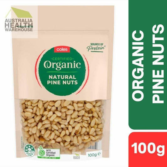 Coles Organic Pine Nuts 100g