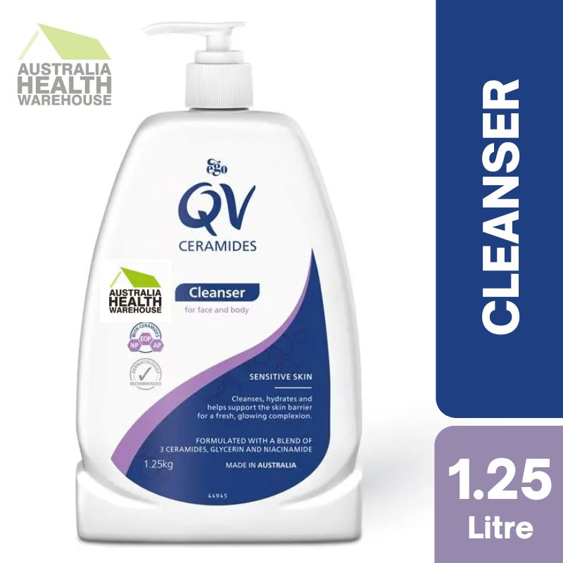 [Expiry: 04/2029] Ego QV Ceramides Cleanser 1.25kg