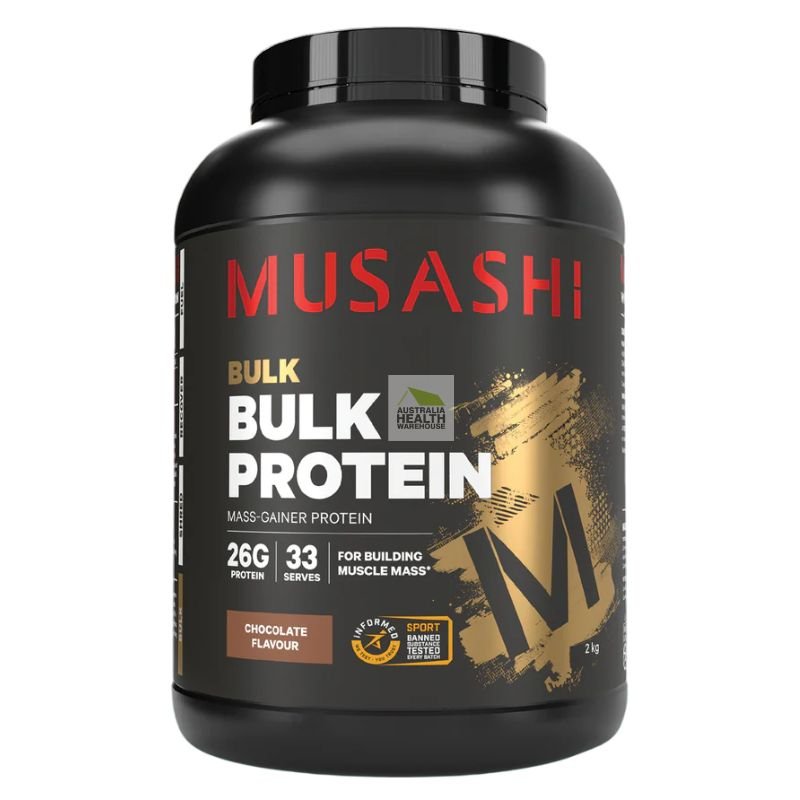 [Expiry: 04/2027] Musashi Bulk Protein Chocolate 2kg