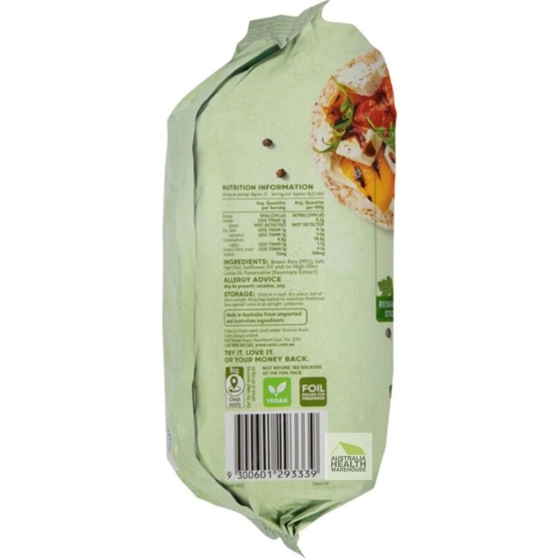 Coles Original Thin Rice Cakes 150g