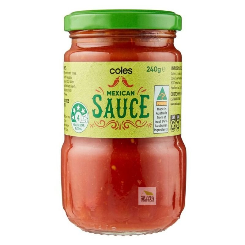 [Expiry: 01/10/2026] Coles Mexican Sauce 240g