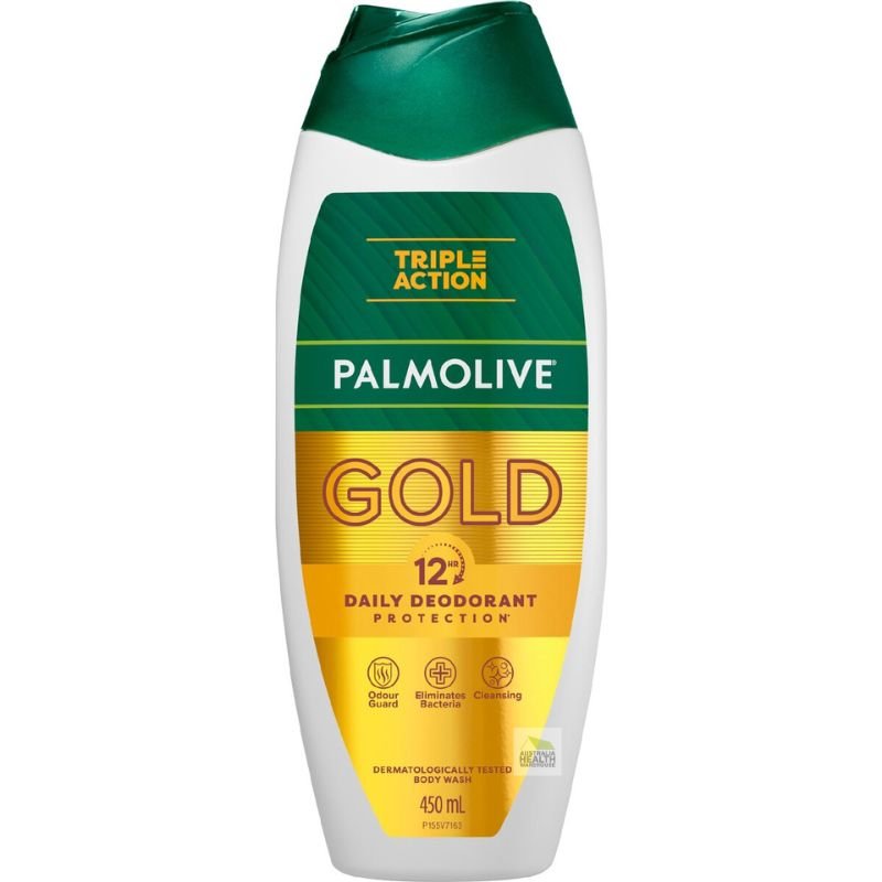 Palmolive Gold Body Wash Daily Deodorant Protection 450mL