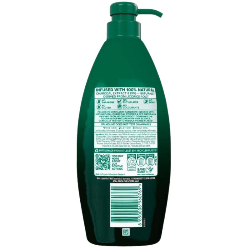 Palmolive Men Deep Clean Anti-Dandruff 2 In 1 Shampoo & Conditioner 700mL