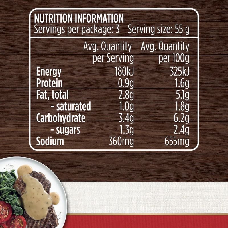 [Expiry Date: 26/08/2027] Gravox Peppercorn with Cream Sauce Liquid Pouch 165g