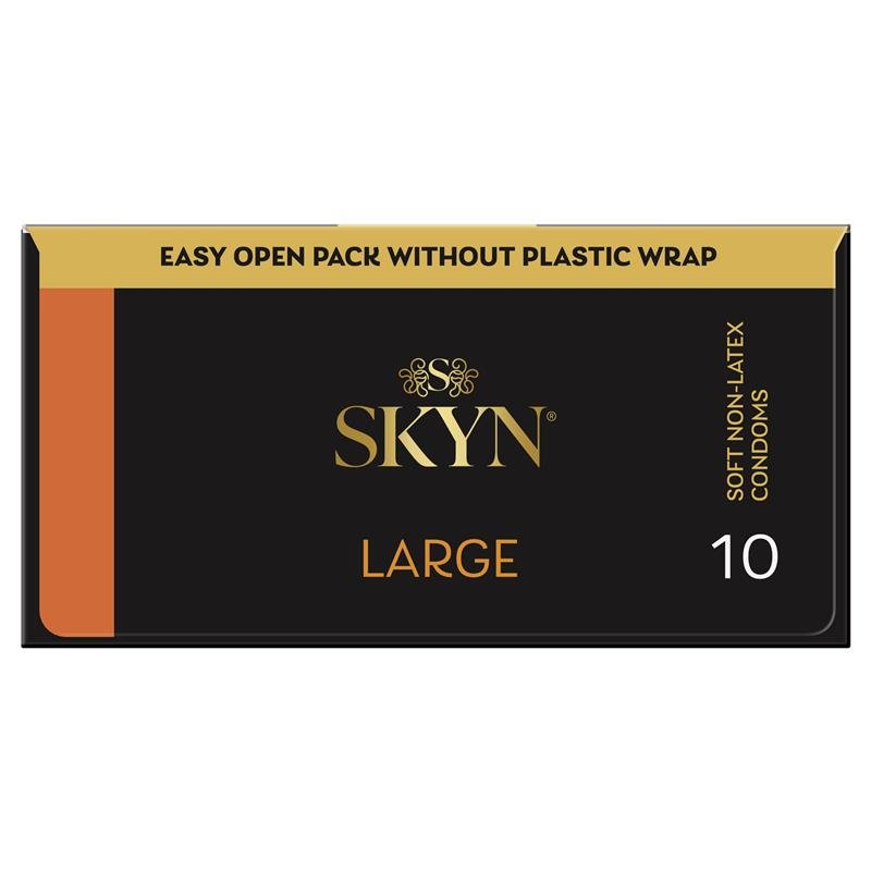 [Expiry: 10/2028] SKYN Large Condoms 10 Pack