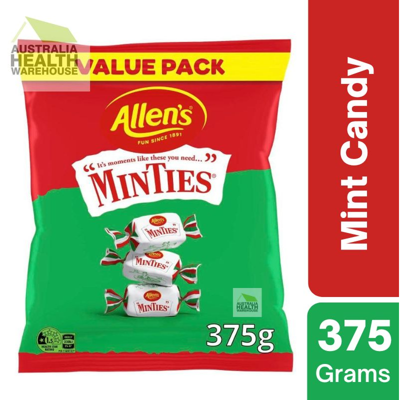 [Expiry: 08/2026] Allen's Minties 375g