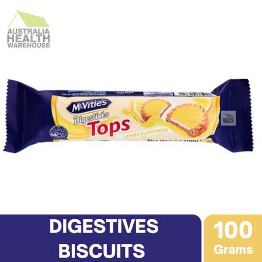 [Expiry: 26/03/2026] Mcvitie's Digestives LemTops Lemon Flavoured 100g