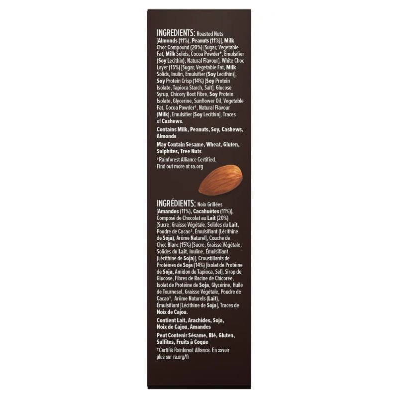 [Expiry Date: 09/12/2026] Nice & Natural Deluxe Protein Bars Almond & Double Choc 5 Pack 200g