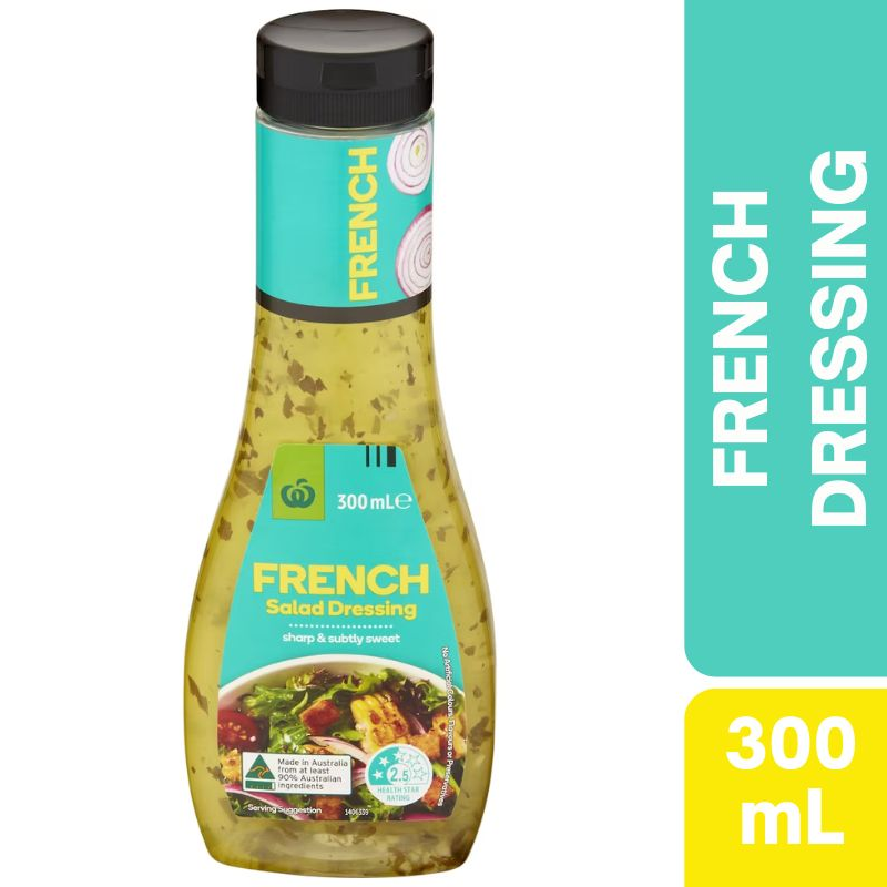 [Expiry: 15/12/2026] Woolworths French Dressing 300mL