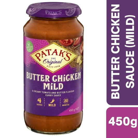 [Expiry: 05/2027] Patak's Butter Chicken Mild Sauce 450g