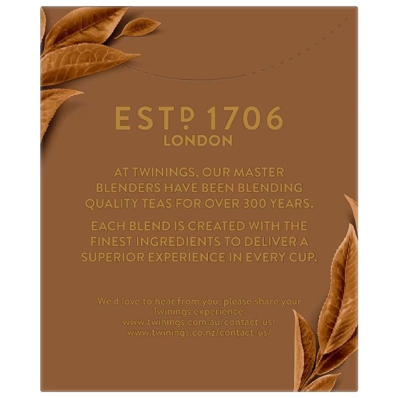 [Expiry: 25/08/2028] Twinings Chai Vanilla Tea Bags 10 pack