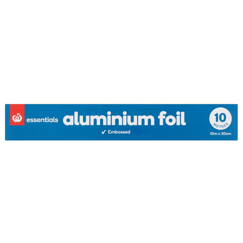 Woolworths Essentials Aluminium Foil 10 Metres