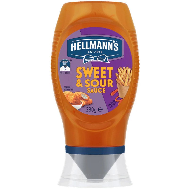[CLEARANCE Expiry: 09/2026] Hellmann's Sweet & Sour Sauce 280g