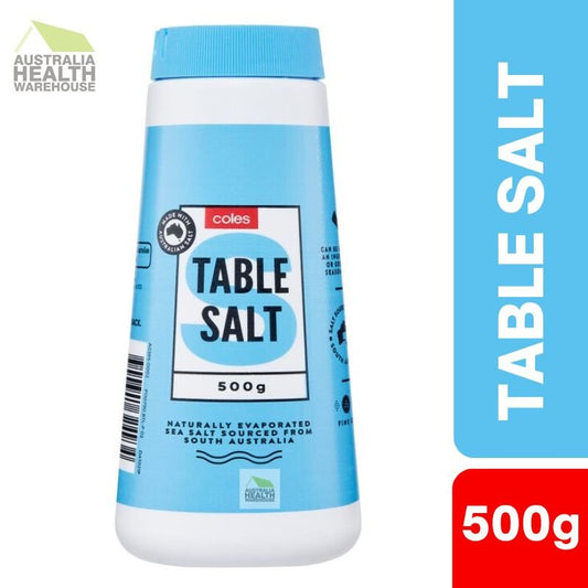 [Expiry: 13/11/2026] Coles Table Salt 500g