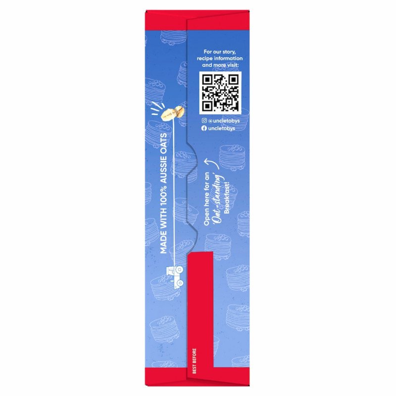 [Expiry Date: 04/02/2027] Uncle Tobys Oats Protein Quick Sachets Blueberry Maple Pancake 8 Pack 280g