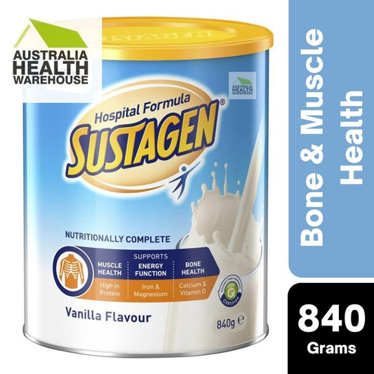 [Expiry: 11/2026] Sustagen Hospital Active 840g Vanilla