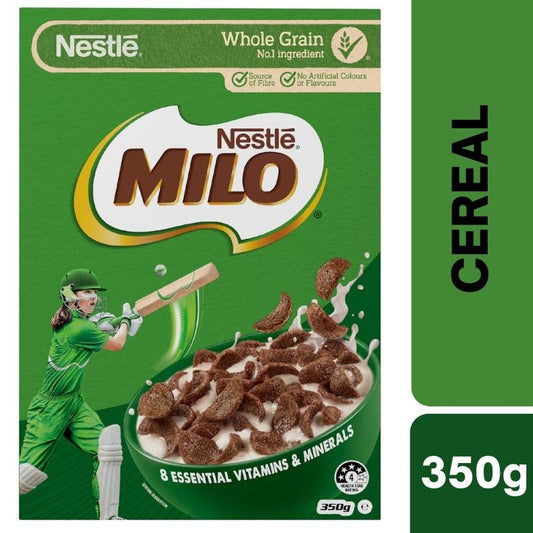 [Expiry Date: 17/01/2027] Nestle Milo Breakfast Cereal 350g
