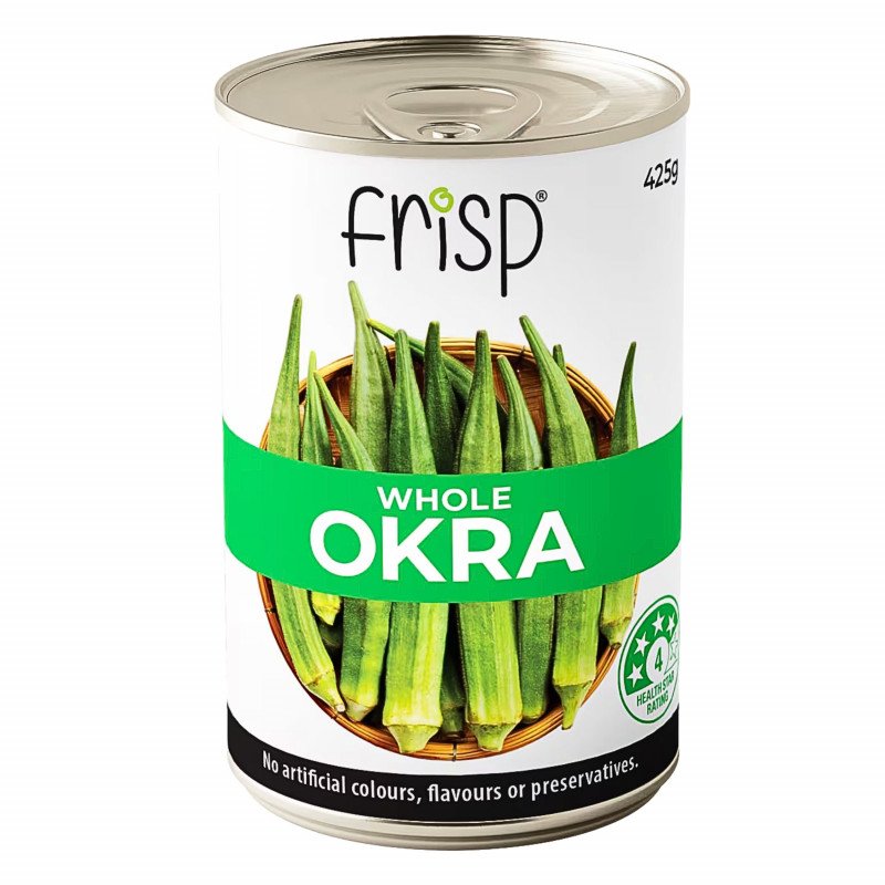 [Expiry: 04/07/2028] Frisp Whole Okra 425g