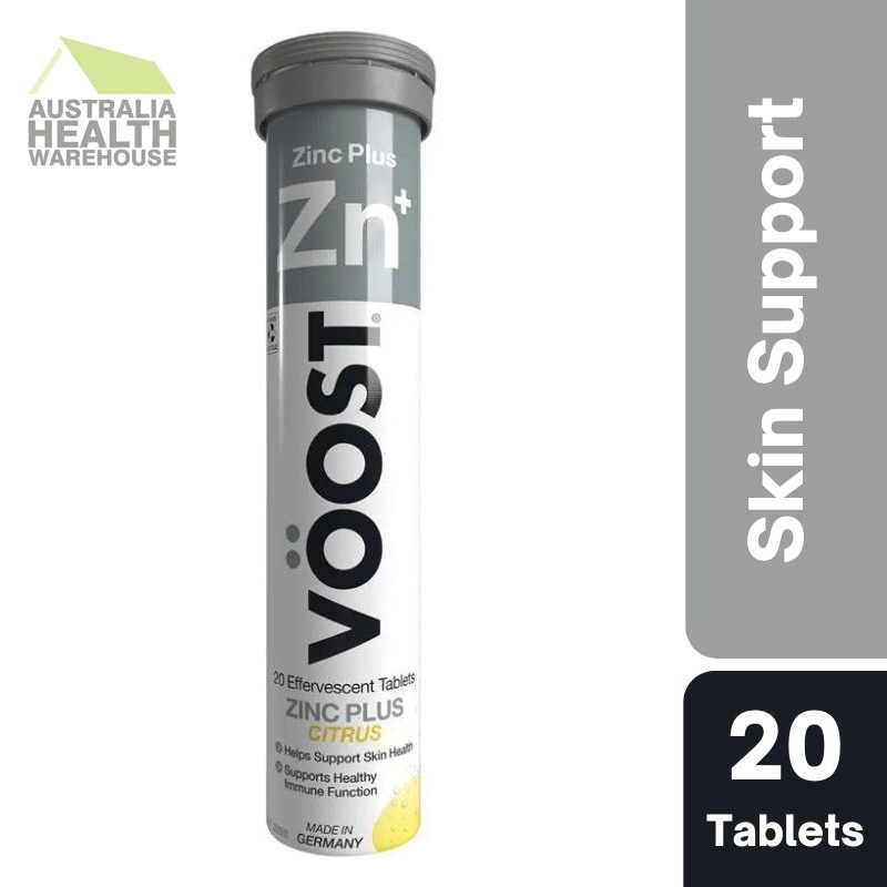 [Expiry: 06/2026] Voost Zinc Plus Effervescent 20 Tablets