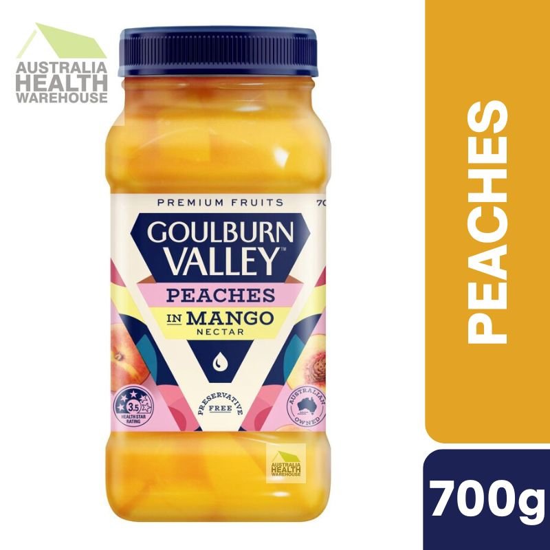 [Expiry: 02/2026] Goulburn Valley Peaches In Mango Nectar 700g