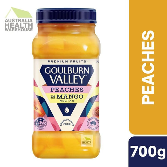 [Expiry: 02/2026] Goulburn Valley Peaches In Mango Nectar 700g