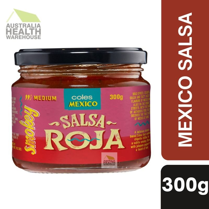 [CLEARANCE Expiry Date: 03/02/2026] Coles Mexico Smokey Salsa Roja 300g