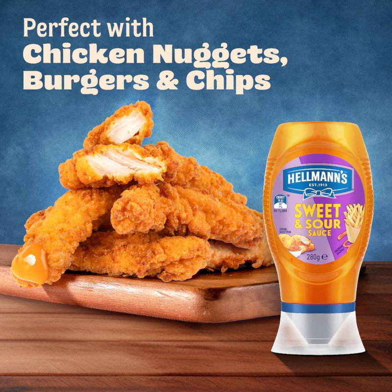 [CLEARANCE Expiry: 09/2026] Hellmann's Sweet & Sour Sauce 280g