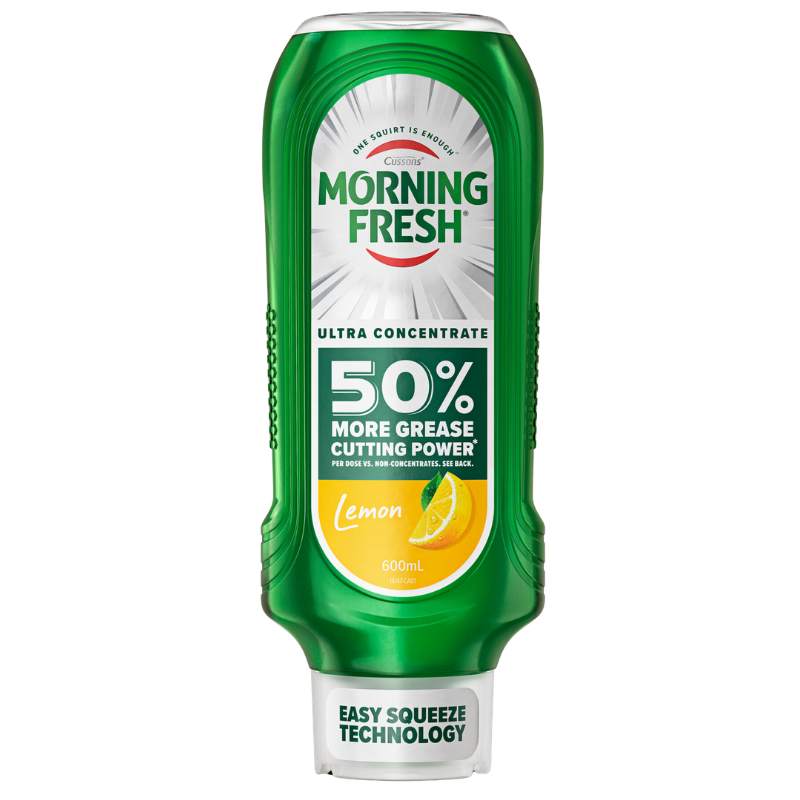 Morning Fresh Easy Squeeze Dishwashing Liquid Lemon 600mL