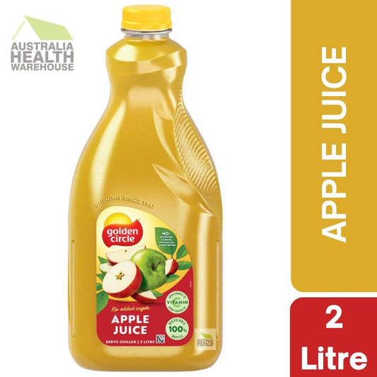 [CLEARANCE Expiry: 19/12/2025] Golden Circle 100% Apple Juice 2 Litre