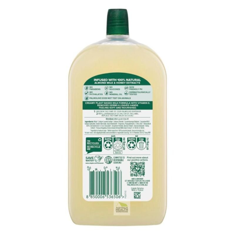 Palmolive Naturals Liquid Hand Wash Milk & Honey Refill 1 Litre