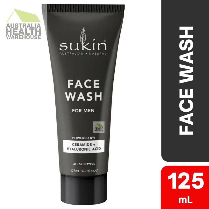 Sukin For Men Face Wash 125mL