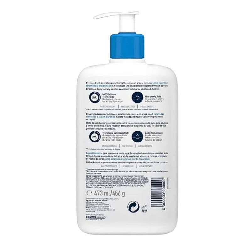 [Manufactured: 06/12/2025] CeraVen Moisturising Lotion 473mL