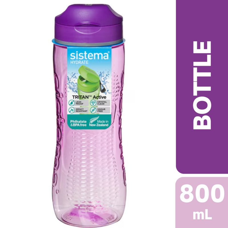 Sistema Hydrate Tritan Active Bottle 800mL (Purple)