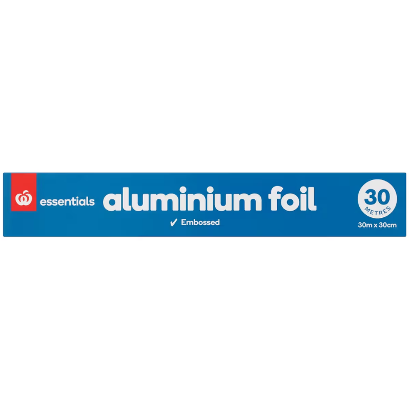 Woolworths Essentials Aluminium Foil 30 Metres