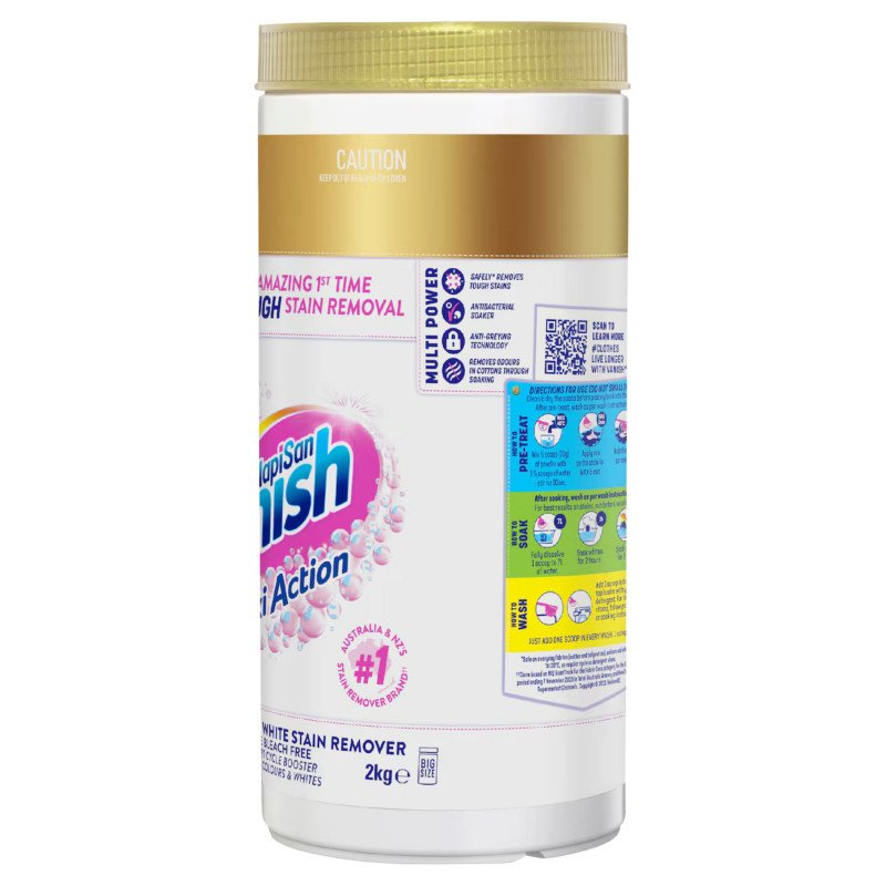 [Expiry Date: 01/2028] Vanish Gold Oxi Action White Stain Remover 2kg
