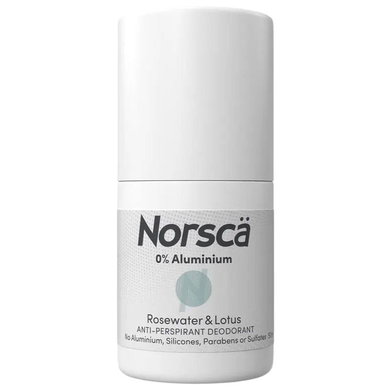 Norsca Aluminium Free Rosewater and Lotus Roll On 50mL