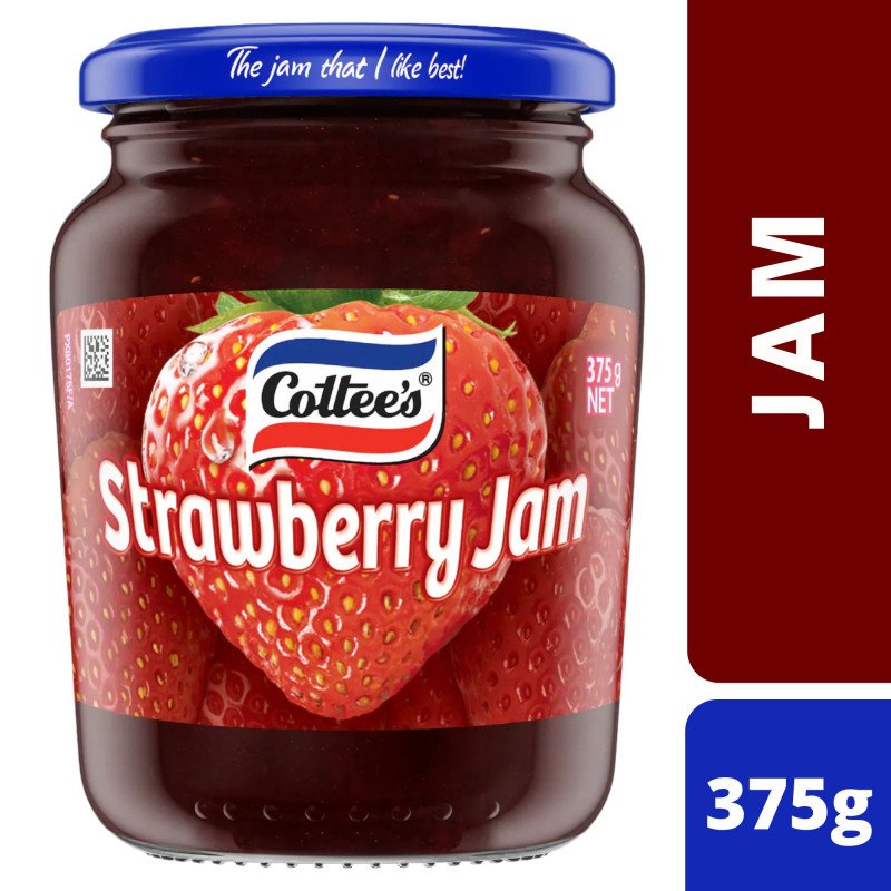 [Expiry Date: 28/05/2028] Cottee's Strawberry Jam 375g