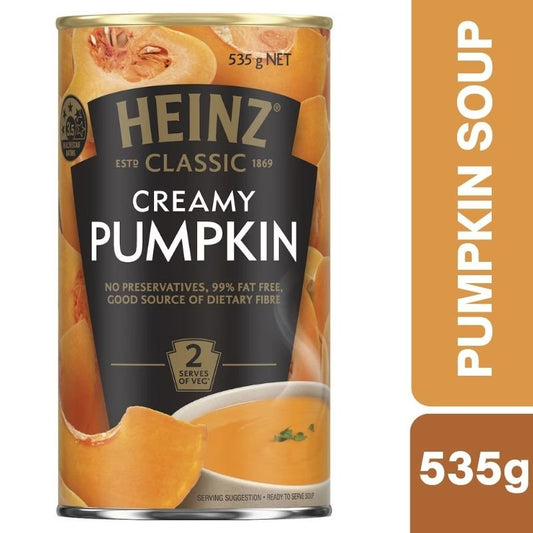 [Expiry Date: 31/07/2028] Heinz Classic Creamy Pumpkin Soup 535g