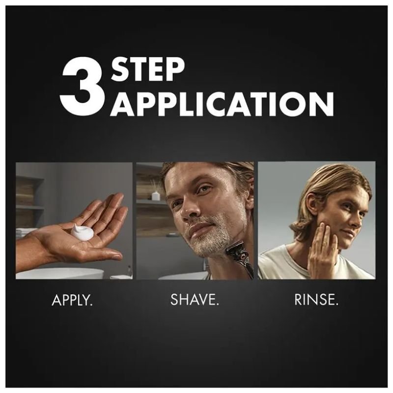 [Expiry: 04/2028] Gillette Shaving Foam Lemon Lime Value Pack 333g