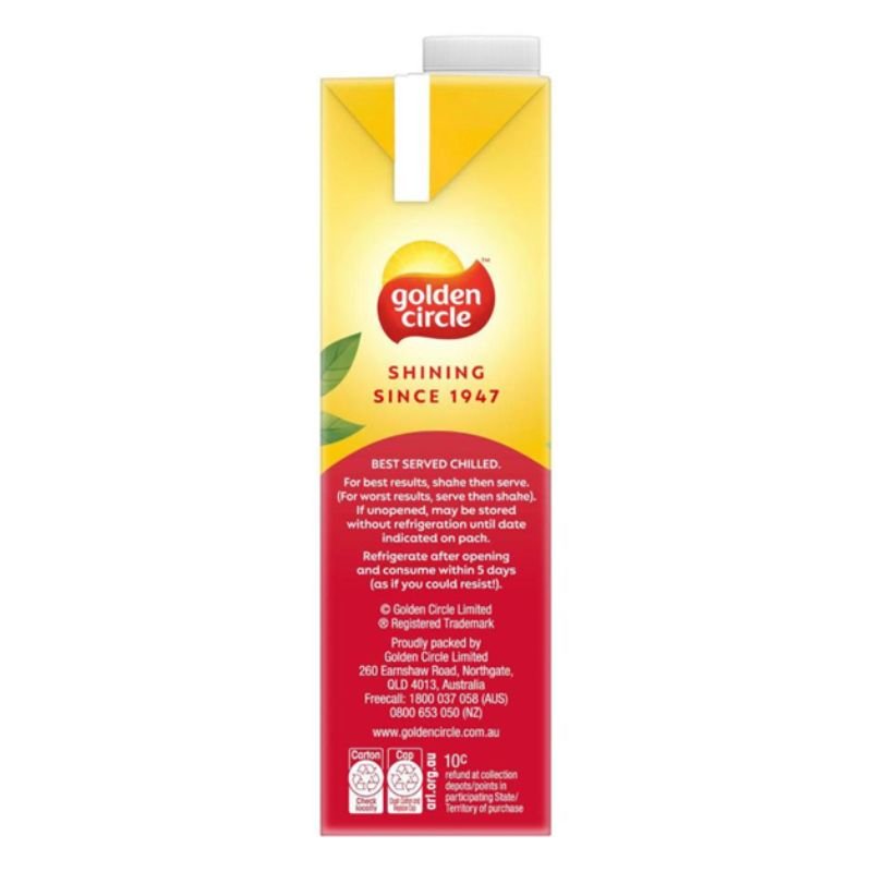 [Expiry Date: 04/10/2026] Golden Circle Apple Splash Fruit Drink 1 Litre