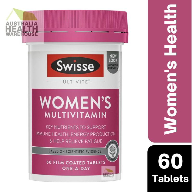 [Expiry: 11/2025] Swisse Women's Ultivite Multivitamin 60 Tablets