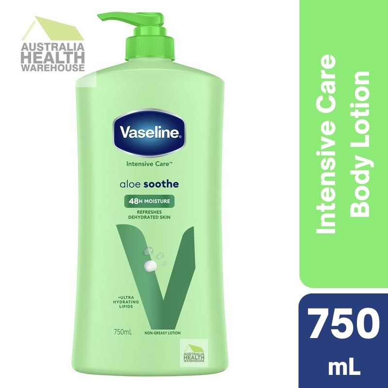 Vaseline Intensive Care Aloe Soothe Body Lotion 750mL