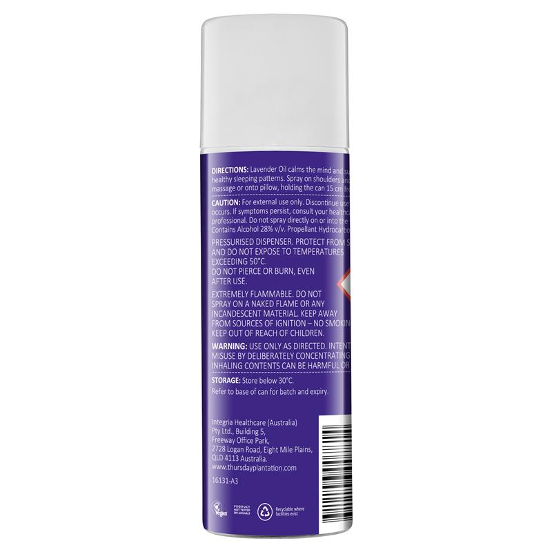 [Expiry: 12/2024] Thursday Plantation Lavender Spray 140g