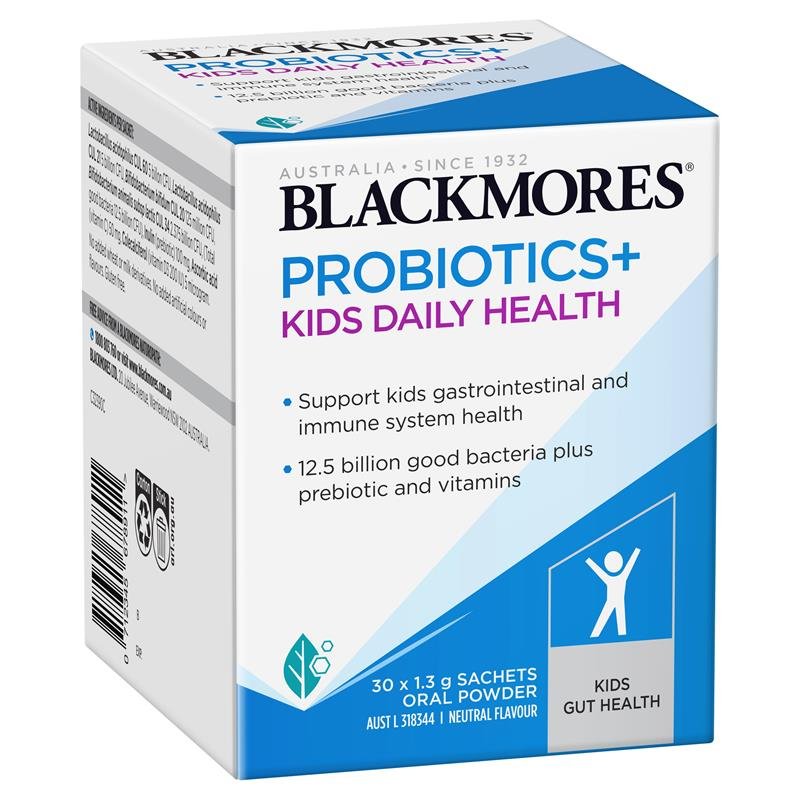 [Expiry: 08/2025] Blackmores Probiotics+ Kids Daily Health 30 Sachets