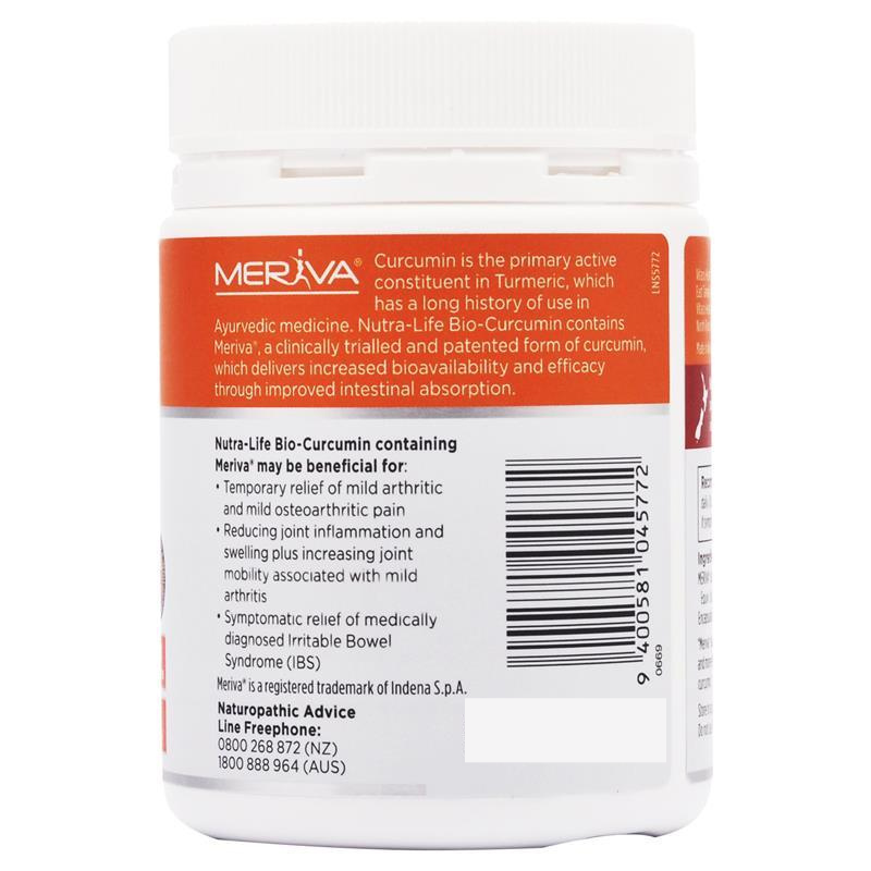 [Expiry: 01/2026] Nutra-Life Bio-Curcumin 16500+ 90 Capsules