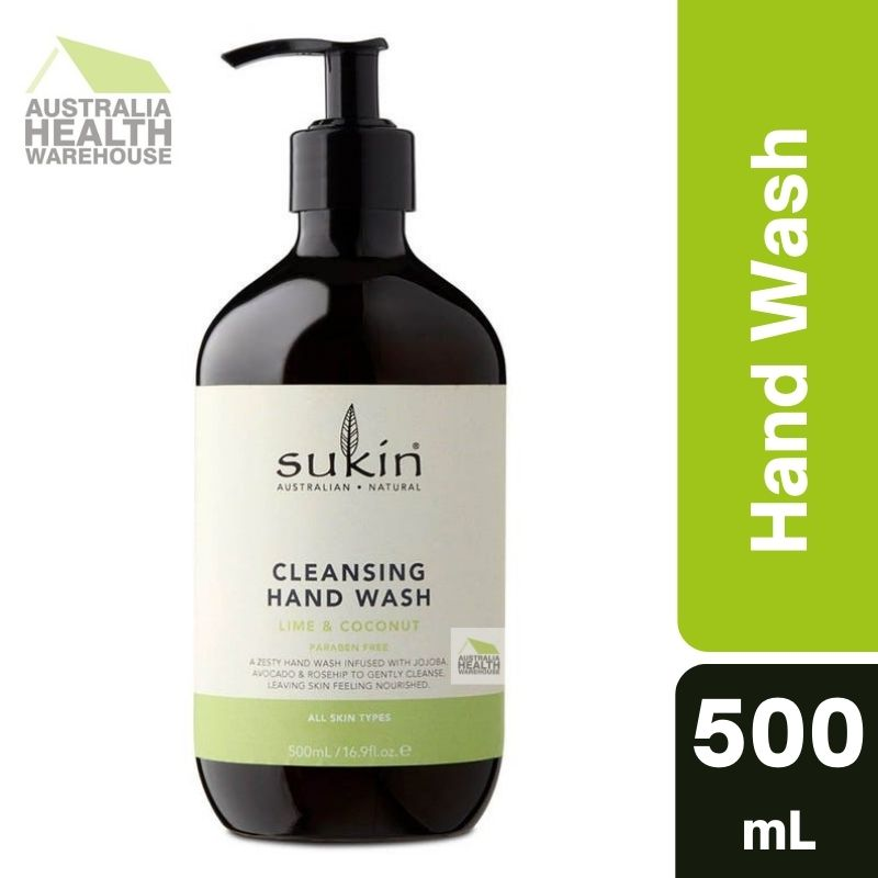 Sukin Cleansing Hand Wash Lime & Coconut 500mL