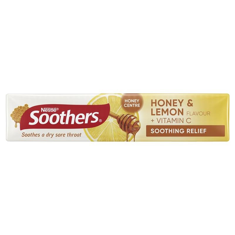 [CLEARANCE Expiry: 02/2025] Soothers Honey & Lemon 3x10 Lozenges Multipack