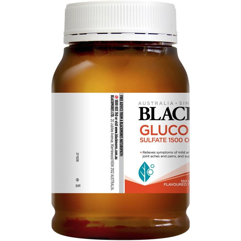 [CLEARANCE Expiry: 04/2025] Blackmores Glucosamine Sulfate 1500 One-A-Day 150 Tablets