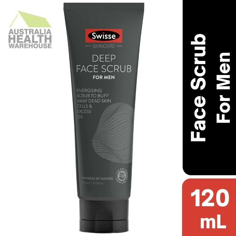 Swisse Skincare Deep Face Scrub For Men 120mL